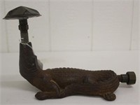 Antique Cast Iron Alligator Lawn Sprinkler