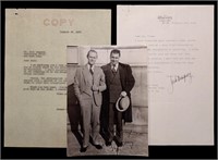 [Jack Dempsey, Am. Boxer]  Signed Photo & Letter
