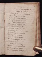 Manuscript Poetry, 1759