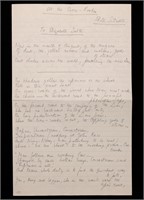Sitwell, Edith.  Autograph Manuscript Signed
