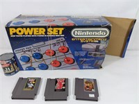 3 jeux + boîte NES