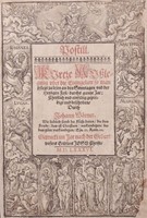 Johann Werner, Collection of Works, 1586