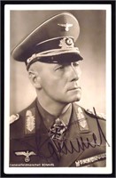 Erwin Rommel, Signed Photo/Postcard