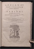 Arrianus, Flavius.  Historiarum Libri VIII, 1575