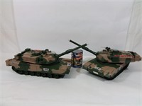 Paire de tanks jouets Sentinel 1 motorisés