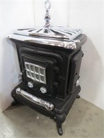 New- TRANSOCEAN Cast Iron Parlor Stove