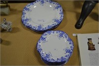 Shelley Dainty Blue plates