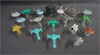 18 Star Trek Next Generation Miniature Models