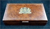 Vintage Smith Crafted Leather Jewelry Box
