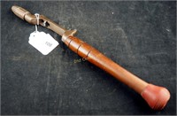 Vintage Deluxe Wood  8" Fishing Rod Handle