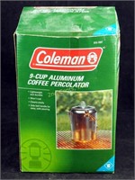 Coleman 9 Cup Aluminum Percolator