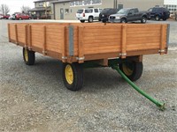 16' Flatbed Wagon w/Sideboards
