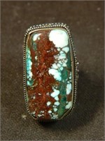 Antique Natural Turquoise Ring