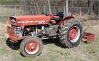 MASSEY 135 DIESEL 2WD TRACTOR W/ YARD BOX 2,654HRS