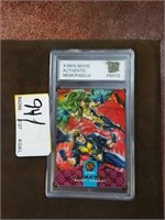 1994 Fleer X-Men movie memorabilia card graded