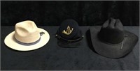 Lot of Three Hats