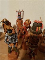 Carved Wooden Kachina, Colton #s