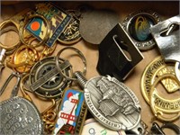 Lot of Souvenir / Collectible Keychains