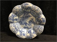 Dutch Delft Charger In Ming Style