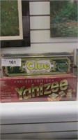 Clue & Yahtzee Games Sealed
