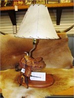 Western D‚cor Lamp