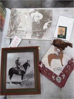 Tom Mix Horse, Scarf, Picture
