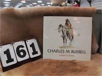Table top book by Charles M Russell