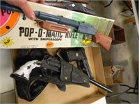 Lot w/ New "Pop-O-Matic" Rifle