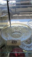 Opalescent Rim Glass Bowl