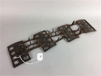 Iron antique dog collar