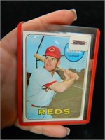 1969 Pete Rose Topps Card In Protective Sleeve