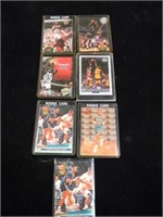 4 Shaquille O'Neal Cards & 3 Alonzo Cards
