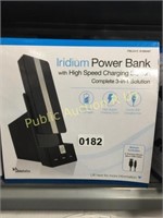IRIDIUM POWER BANK WITH HIGH SPEED CHARGING