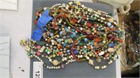 Big Lot of Glass Beaded Necklaces
