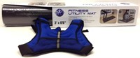 Tone Fitness 12lb Weighted Vest & Mat
