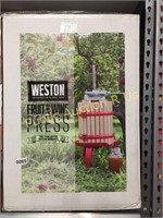 WESTON $300 RETAIL FRUIT & WINE PRESS