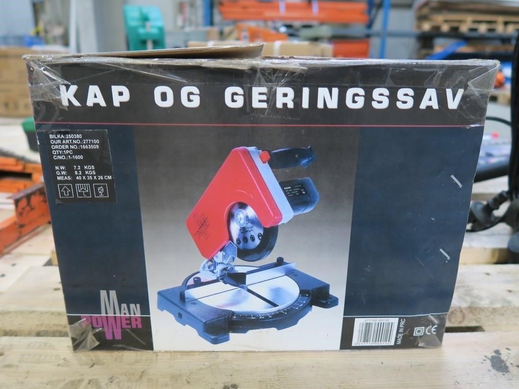 angivet Formode værdighed Kap gearingssav Power Man KG 900 | Campen Auktioner A/S