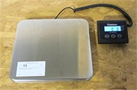 Weighology electronic postal scale, 12" x 11.5"