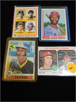 1979 Topps Ozzie Smith,1972 Strikeout Leaders