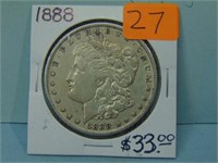 1888 Morgan Silver Dollar - VF