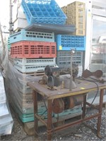Sewing machine and dishwasher trays