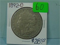 1892-O Morgan Silver Dollar - Fine