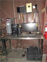 Table and Computer Equipment-