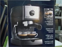 DeLonghi Espresso And Cappuccino Machine In Box