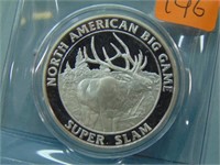 North American Hunting Club Silver Bullion Round