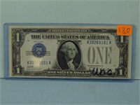 1928-A United States $1 Silver Certificate - Funny