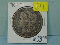 1901-O Morgan Silver Dollar - Fine