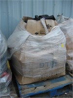 Pallet of Christmas decorations
