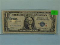 Two 1935-A $1 Silver Certificates - WWII R and S T
