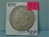 1890 Morgan Silver Dollar - XF